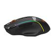 Mouse gaming wireless si cu fir Redragon Enlightment Pro negru iluminare RGB