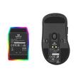 Mouse gaming wireless bluetooth si cu fir Redragon Ebony Ultra negru ultra usor 30K DPI cu dock de incarcare magnetic cu iluminare RGB si display