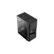 Carcasa Aerocool Menace Saturn iluminare RGB neagra