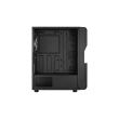 Carcasa Aerocool Menace Saturn iluminare RGB neagra