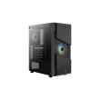 Carcasa Aerocool Menace Saturn iluminare RGB neagra