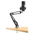 Microfon Streamplify MIC RGB cu brat tip pantograf cu menghina
