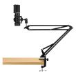Microfon Streamplify MIC RGB cu brat tip pantograf cu menghina