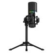 Microfon Streamplify MIC RGB cu trepied