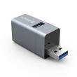 HUB USB Orico MINI-U32L Mini 3-in-1 gri