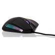 Mouse gaming Riotoro Nadix negru iluminare RGB