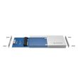 Rack SSD Orico MSA-U3 USB 3.0 mSATA argintiu