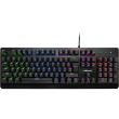 Tastatura gaming mecanica Inter-Tech Nitrox NK-2000ME neagra iluminare RGB