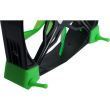 Ventilator Inter-Tech CobaNitrox Xtended N-120-GR 120mm LED verde