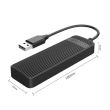 HUB USB Orico FL02 USB2.0 negru