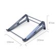 Stand laptop din aluminiu Orico MA15 gri