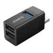 HUB USB Orico MINI-U32 Mini 3-in-1 negru