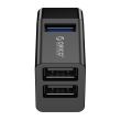 HUB USB Orico MINI-U32 Mini 3-in-1 negru