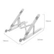 Stand laptop din plastic Orico PFB-A23 pliabil alb