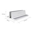 Suport vertical laptop Orico SE-S09 argintiu