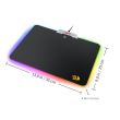 Mousepad gaming Redragon Orion negru iluminare RGB			