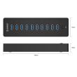 Hub Orico P10-U3 cu 10 port-uri USB 3.0