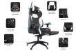 Scaun gaming Gamdias Achilles P1 L negru cu albastru