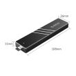 Rack SSD Orico PAM-C3 NVME M.2 USB 3.1 negru
