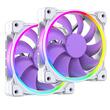 Cooler procesor cu lichid ID-Cooling Pinkflow 240 Diamond Purple iluminare aRGB