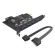 Adaptor PCI-Express Orico PME-4U 4 port-uri USB 3.0