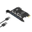 Adaptor PCI-Express Orico PME-4U 4 port-uri USB 3.0