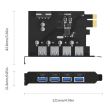 Adaptor PCI-Express Orico PME-4U 4 port-uri USB 3.0