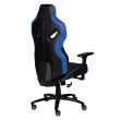 Scaun gaming Inaza Predator negru cu albastru