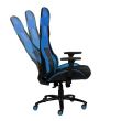 Scaun gaming Inaza Predator negru cu albastru