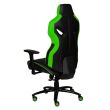 Scaun gaming Inaza Predator negru cu verde