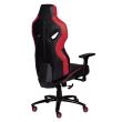 Scaun gaming Inaza Predator negru cu rosu