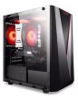 Carcasa Segotep Prime V cu sursa de 500W neagra