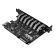 Adaptor PCI-Express Orico PVU3-7U 7 Port USB 3.0