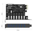 Adaptor PCI-Express Orico PVU3-7U 7 Port USB 3.0