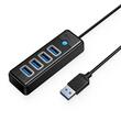 HUB USB Orico PW4U-U3 negru