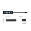 HUB USB Orico PW4U-U3 negru