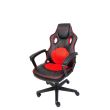 Scaun gaming Inaza Python negru cu rosu