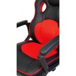Scaun gaming Inaza Python negru cu rosu