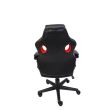 Scaun gaming Inaza Python negru cu rosu