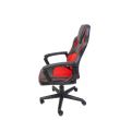 Scaun gaming Inaza Python negru cu rosu