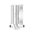 Cooler procesor Deepcool AG400 alb iluminare aRGB