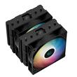 Cooler procesor Deepcool AG620 negru iluminare aRGB