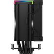 Cooler procesor Deepcool AK500S Digital negru iluminare aRGB si display