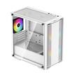 Carcasa Deepcool CC360 alba iluminare aRGB