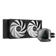 Cooler procesor cu lichid Deepcool LS520 negru iluminare aRGB