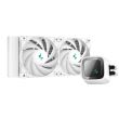 Cooler procesor cu lichid Deepcool LS520 alb iluminare aRGB