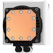 Cooler procesor cu lichid Deepcool LT720 alb iluminare aRGB