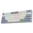 Kit tastatura mecanica si mouse Redragon Gaming Dynamic Duo albe iluminare RGB