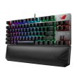 Tastatura gaming ASUS ROG Strix Scope NX TKL Deluxe ROG NX Red neagra