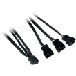 Set 3 ventilatoare Inter-Tech Argus RS-07 120mm iluminare aRGB